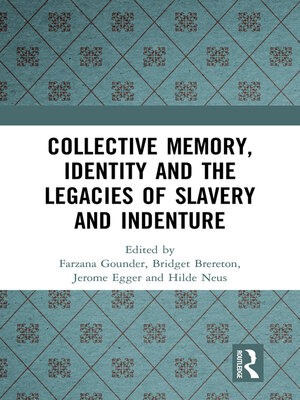 cover image of Collective Memory, Identity and the Legacies of Slavery and Indenture